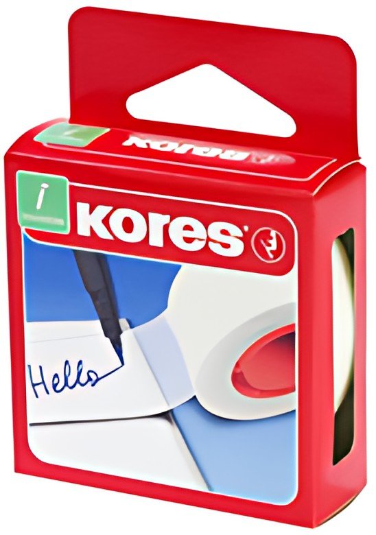 Kores Ruban adhésif Invisible, 19 mm x 33 m, mat