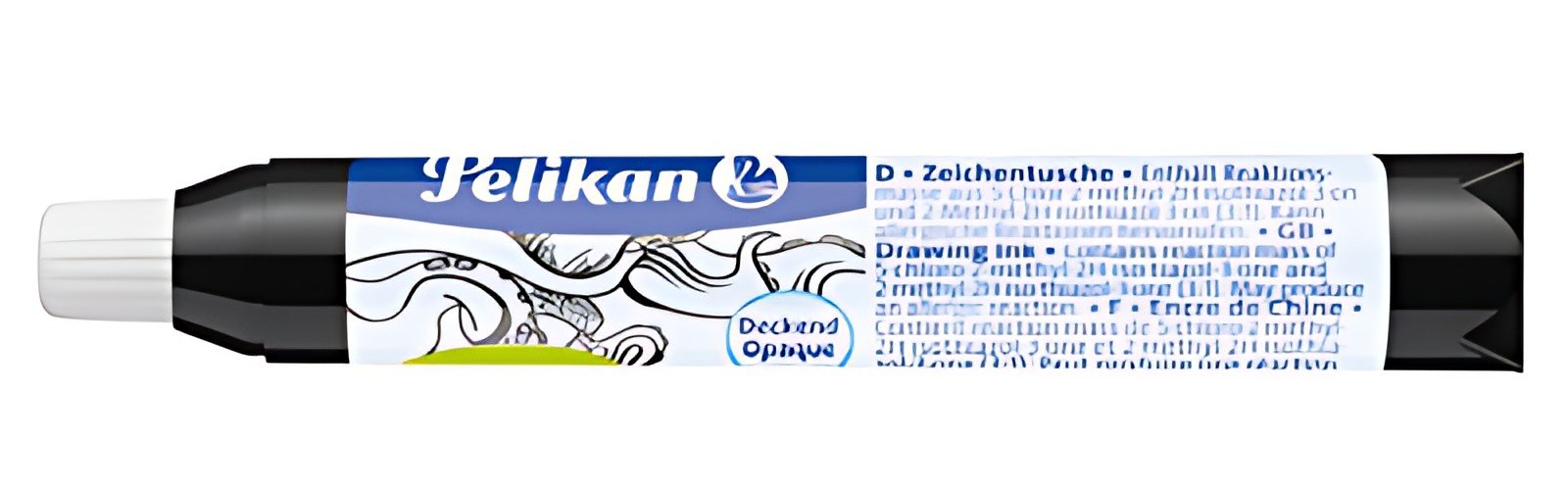 Pelikan Encre de chine A, cartouche de 9 ml, noir (17)