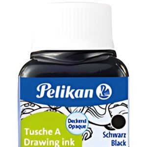 Pelikan Encre de chine A, 10 ml dans un flacon, noir (17)