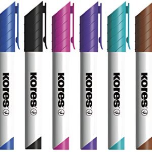 Kores Marqueur pour tableau blanc "K MARKER", rouge