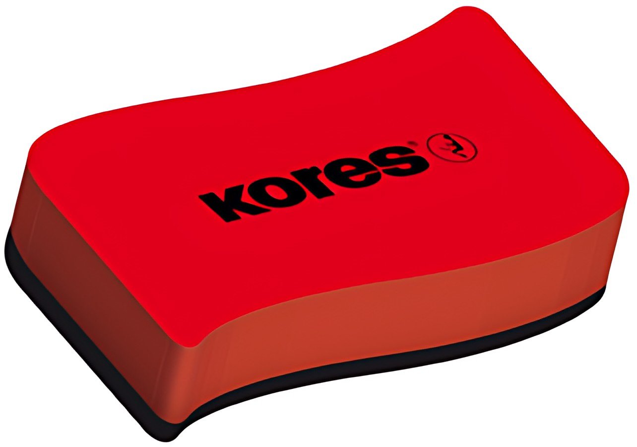 Kores Essuie-tableau, magnétique, 100 x 60 x 23 mm