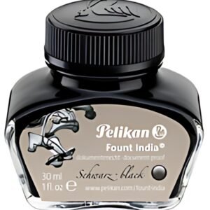 Pelikan Encre "Fount India", noir, dans un flacon