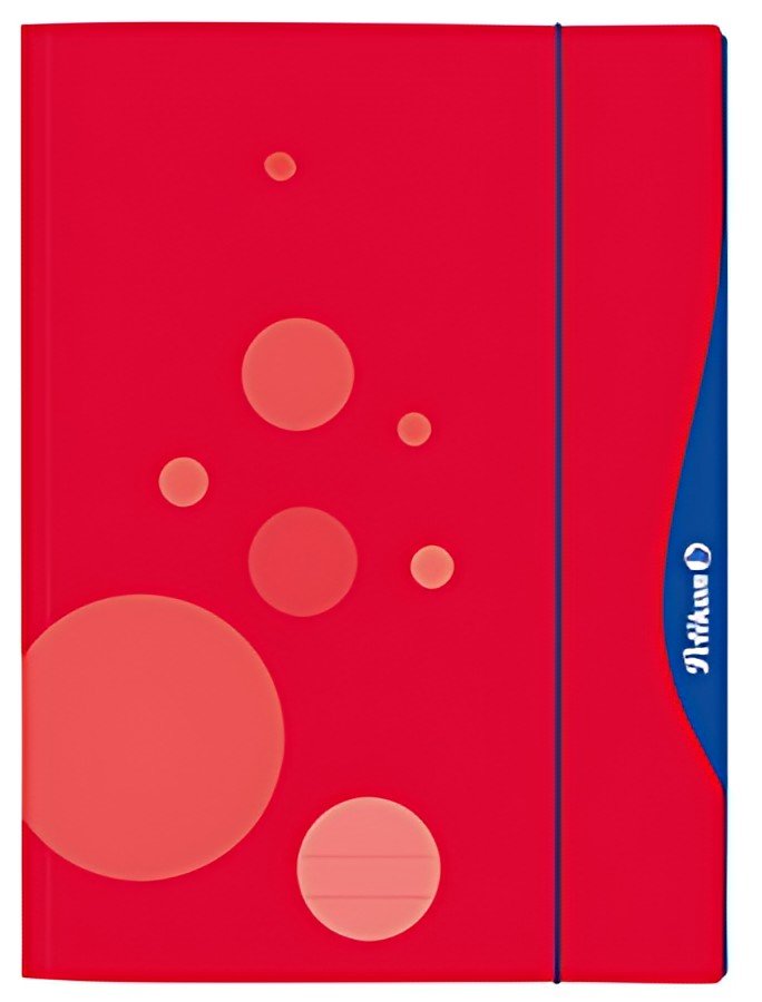 Pelikan Chemise à rabat "quick open", A3, rouge