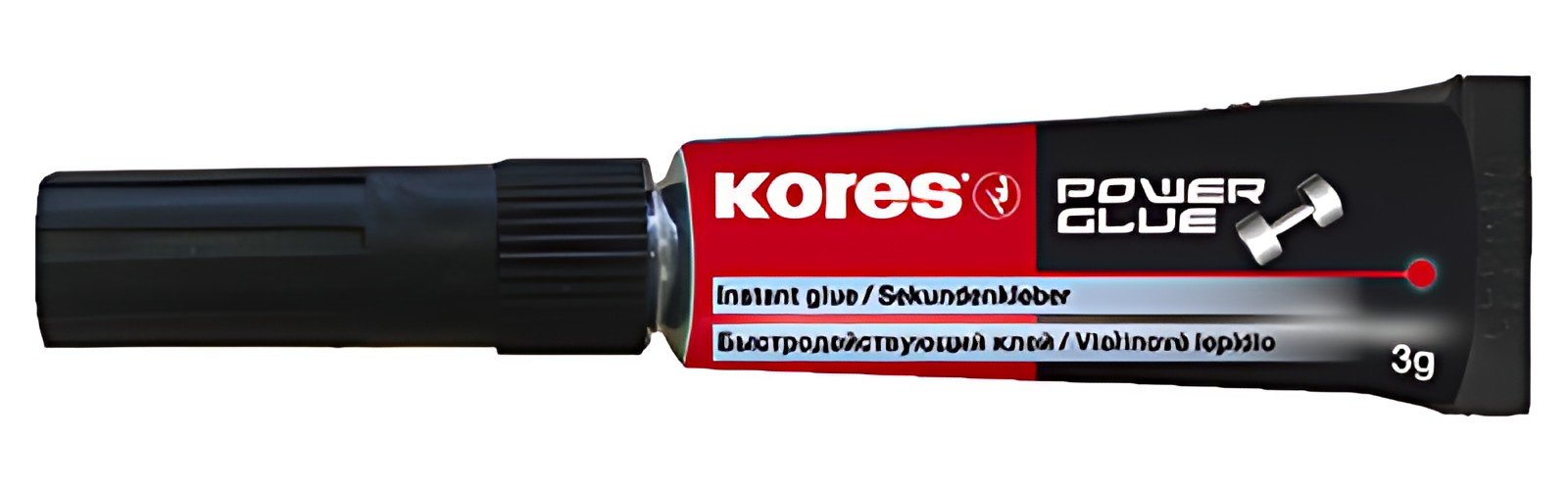 Kores Colle instantanée "PowerGlue", 3 g, tube