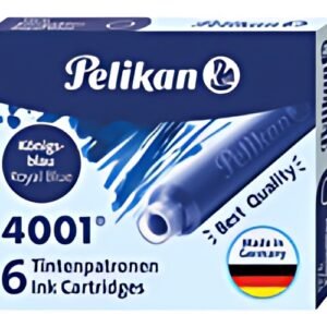 Pelikan Cartouche d'encre 4001 TP/6, bleu royal