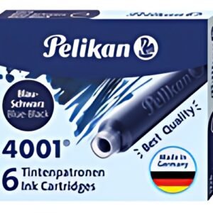 Pelikan Cartouches d'encre 4001 TP/6, bleu-noir