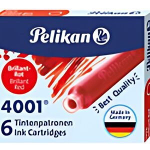 Pelikan Cartouches d'encre 4001 TP/6, rouge