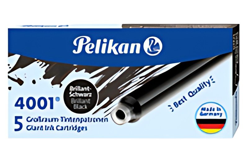 Pelikan Cartouches d'encre grand volume 4001 GTP/5, rose