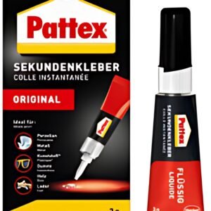 Pattex Colle liquide instantanée ORIGINAL, tube de 3 g