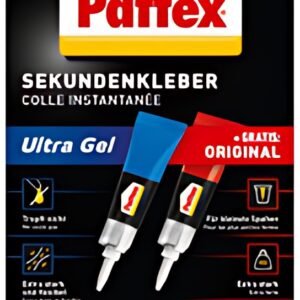 Pattex Colle instantanée Ultra Gel + liquide 3 g GRATUITS