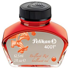 Pelikan Encre 4001 dans un flacon en verre, rouge