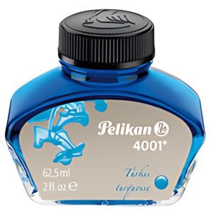 Pelikan Encre 4001 dans un flacon en verre, turquoise