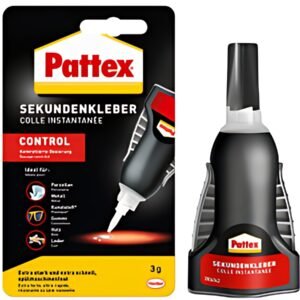 Pattex Colle instantanée CONTROL, flacon 3 g
