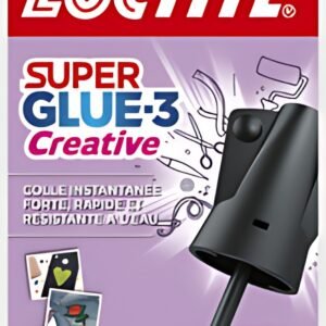 LOCTITE Colle instantanée Super Glue-3 Creative, tube de 5 g