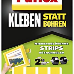Pattex Pastilles adhésives pour montage, détachables, jaune