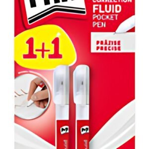 Pritt Stylo correcteur Pocket Pen Fluid, carte blister de 2