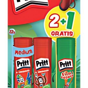 Pritt Bâton de colle BTS 2025, multipack, 2x 22 g + 1x 20 g