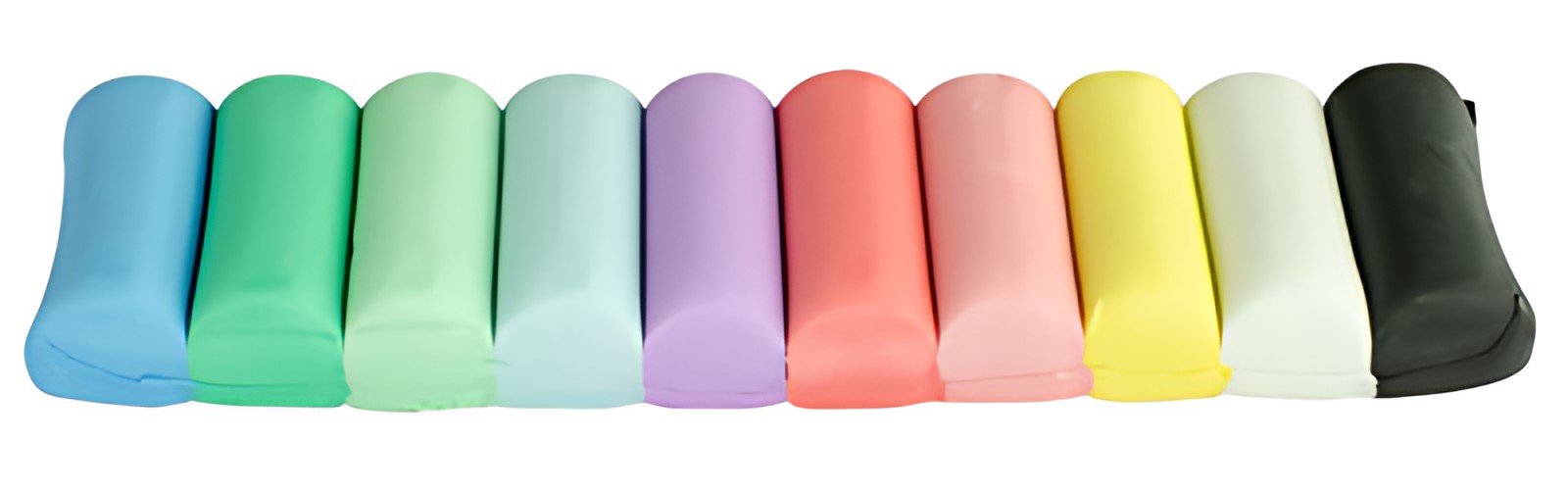 Kores Pâte à modeler "PLASTILINA Pastel", 10 couleurs pastel