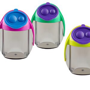 Kores Taille-crayon double "MIGOO", forme ronde, assorti