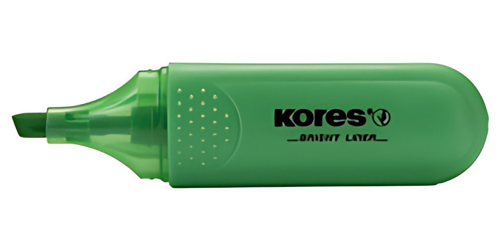 Kores Surligneur "BRIGHT LINER", couleur: vert