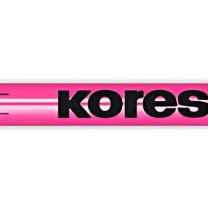Kores Surligneur, pointe biseautée: 0,5 - 3,5 mm, rose