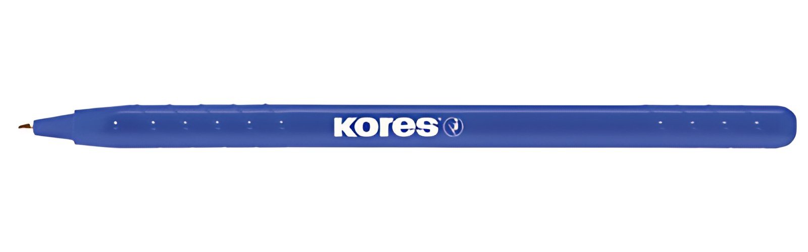 Kores Stylo à bille jetable K-Pen Super Slide K, bleu