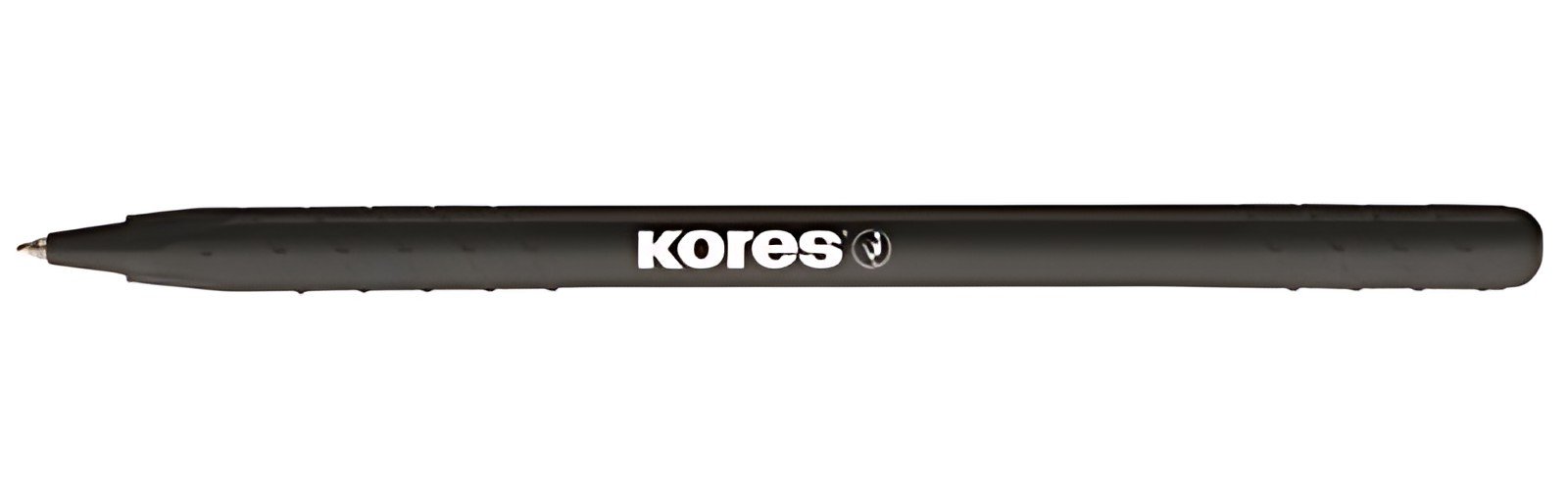 Kores Stylo à bille jetable K-Pen Super Slide K0, noir