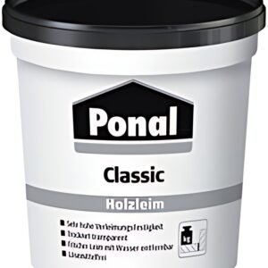 Ponal Colle à bois Classic, sans solvant, flacon de 760 g,