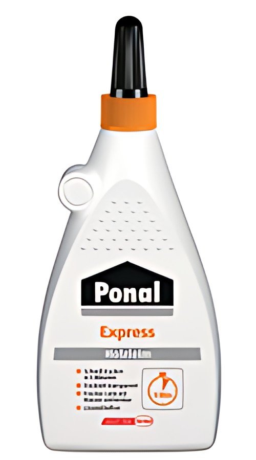 Ponal Colle à bois Express, sans solvant, tube de 225 g