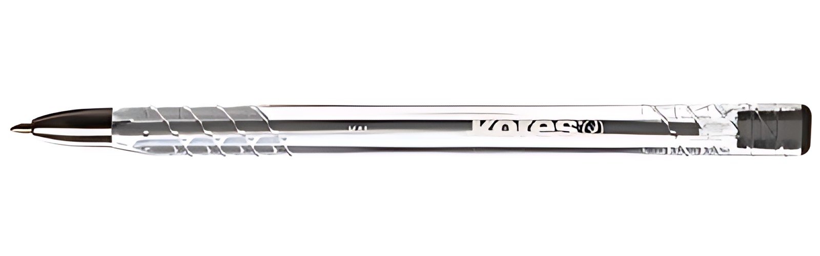 Kores Stylo à bille jetable K-PEN Super Slide K11, noir