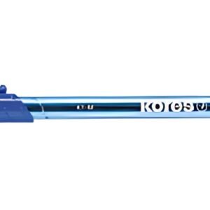 Kores Stylo bille jetable K-PEN k1, tracé: F, bleu