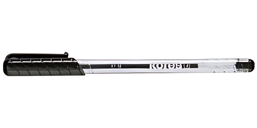 Kores Stylo bille jetable K-PEN K1, tracé: F, noir