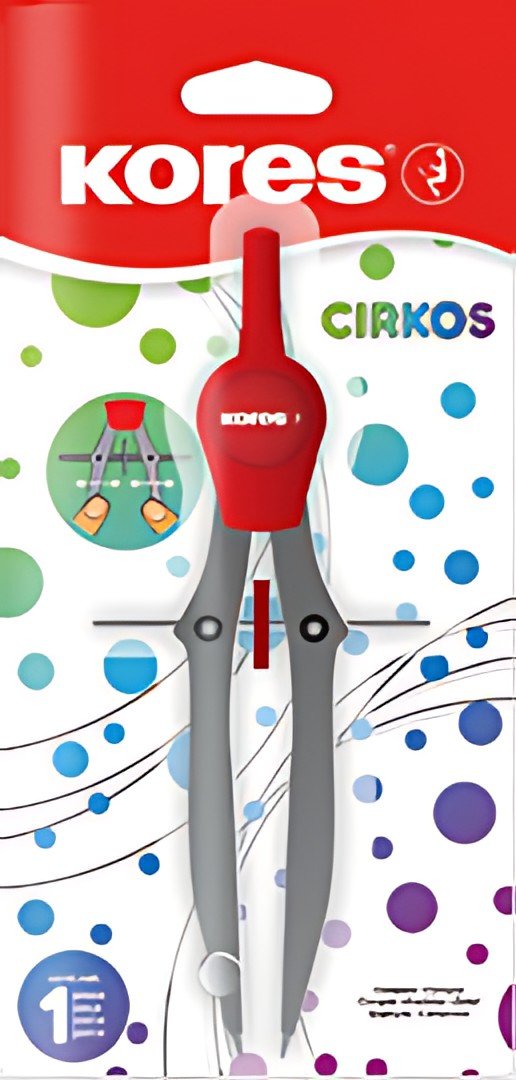Kores Compas à réglage rapide "Cirkos"