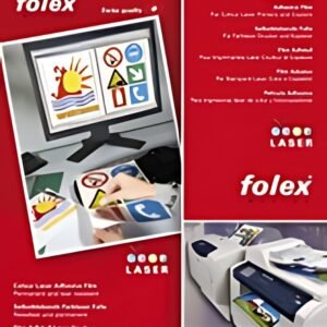 FOLEX Transparent laser couleur CLP Adhesives P WO, SRA3