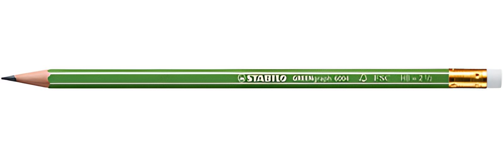 STABILO Crayon graphite GREENgraph, hexagonal, dureté: HB