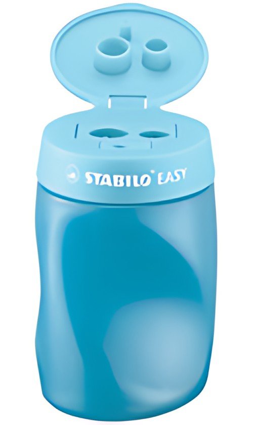 STABILO Taille-crayon à réservoir EASYsharpener, bleu