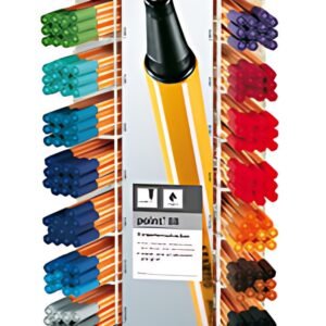 STABILO Feutre à pointe fine point 88, présentoir plastique