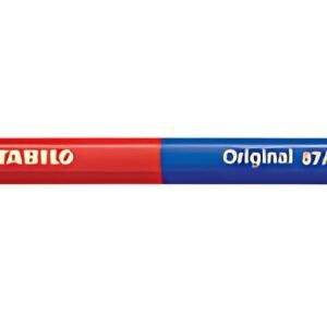 STABILO Crayon bicolore Original, hexagonal, rouge/bleu