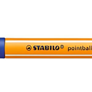 STABILO Stylo à bille rétractable pointball, bleu