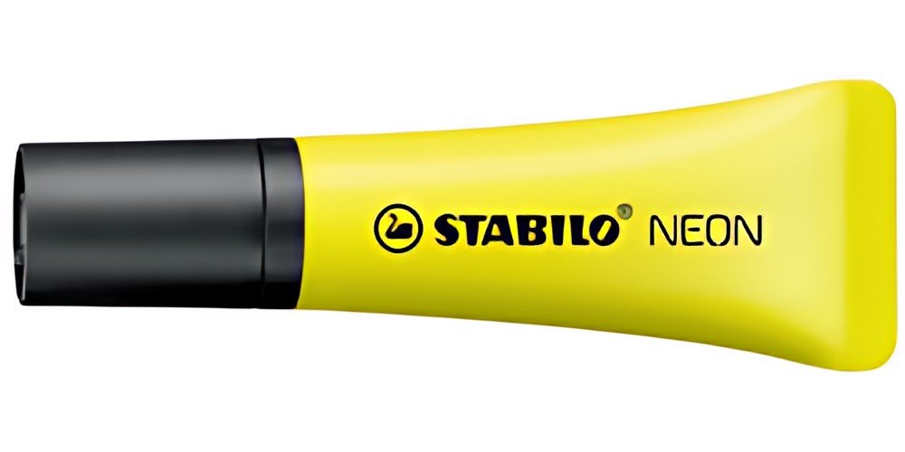 STABILO Surligneur NEON, jaune