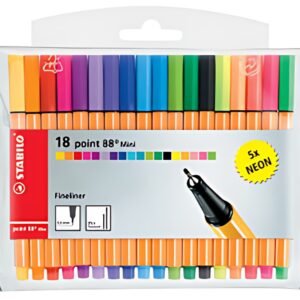 STABILO Feutre à pointe fine point 88 Mini, étui plastique
