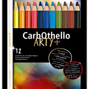 STABILO Crayon pastel CarbOthello ARTY+, étui de 12