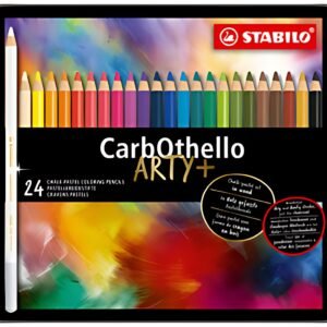STABILO Crayon pastel CarbOthello ARTY+ étui de 24