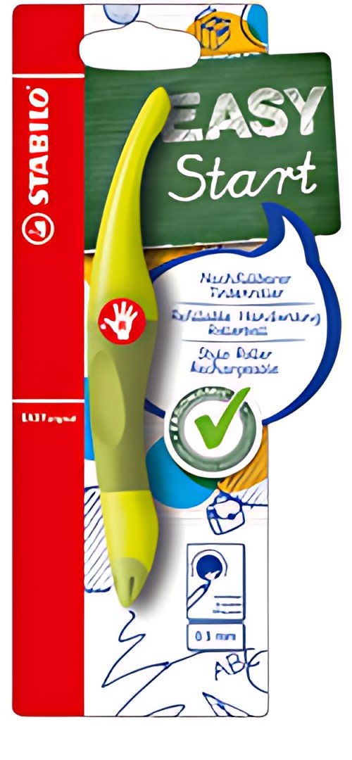 STABILO Stylo roller EASYoriginal, pour gauchers, limon