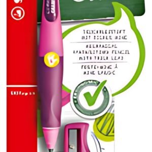 STABILO Porte-mines d'apprentissage easYergo 3.15, rose