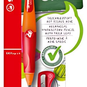STABILO Porte-mines d'apprentissage easYergo 3.15, rouge