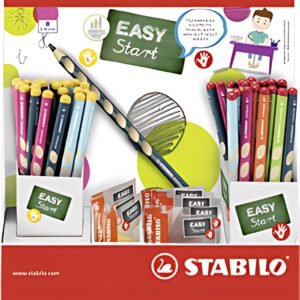 STABILO Crayon d'apprentissage EASYgraph, HB, présentoir