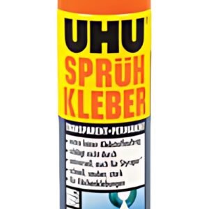 UHU colle en spray, permanent, transparent, 500 ml