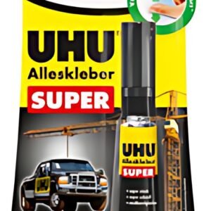 UHU Colle universelle SUPER, 7 g, sur carte blister