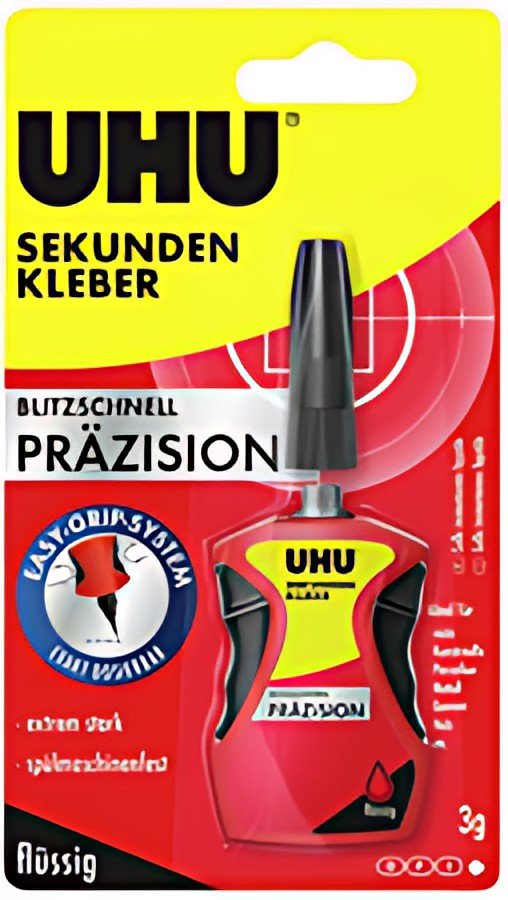 UHU Colle instantanée "blitzschnell PRÄZISION", 3 g